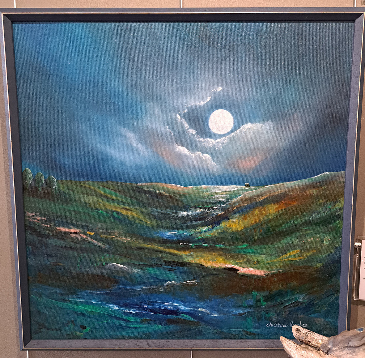 Christine Hughes - When Darkness Falls, Moonscape