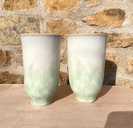 Nightingale Pottery - Rain Glaze Vase 1