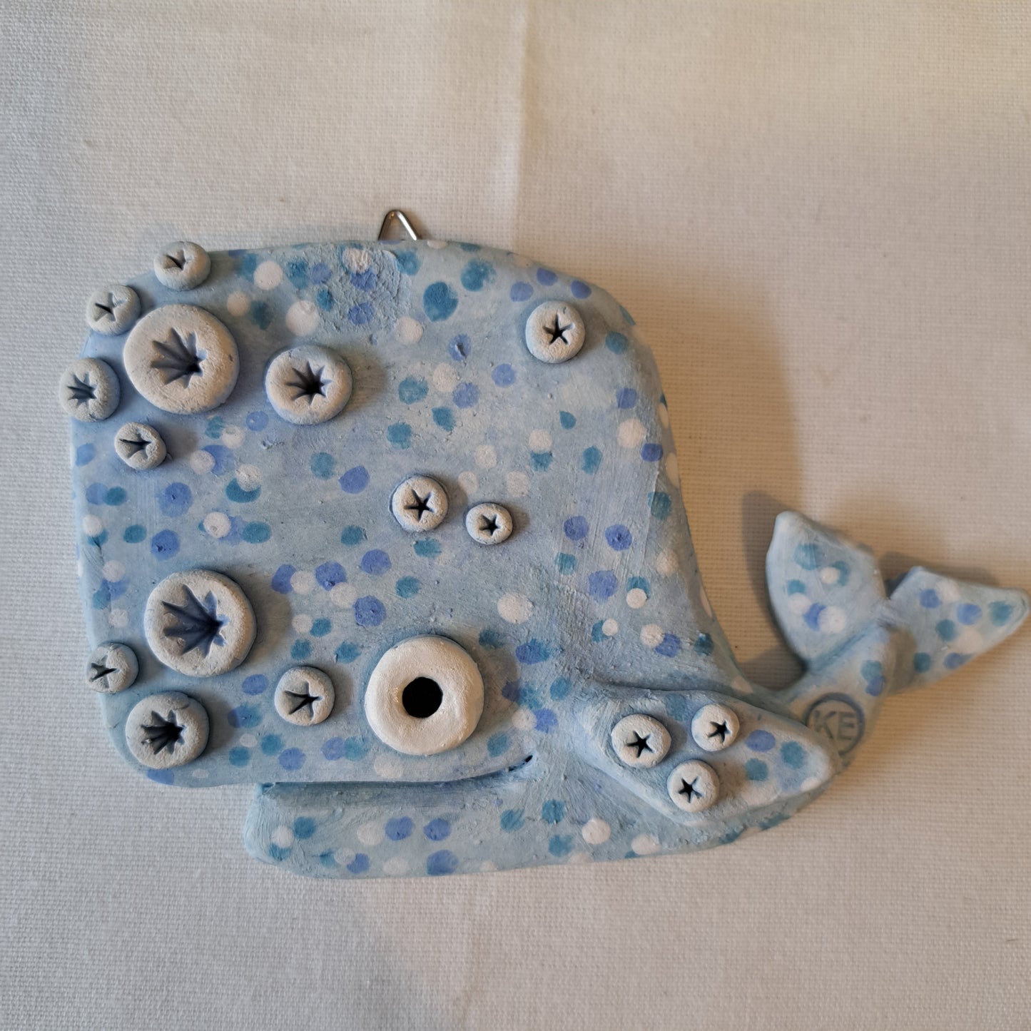 Kate Ellis - Whale wall hanging plaque