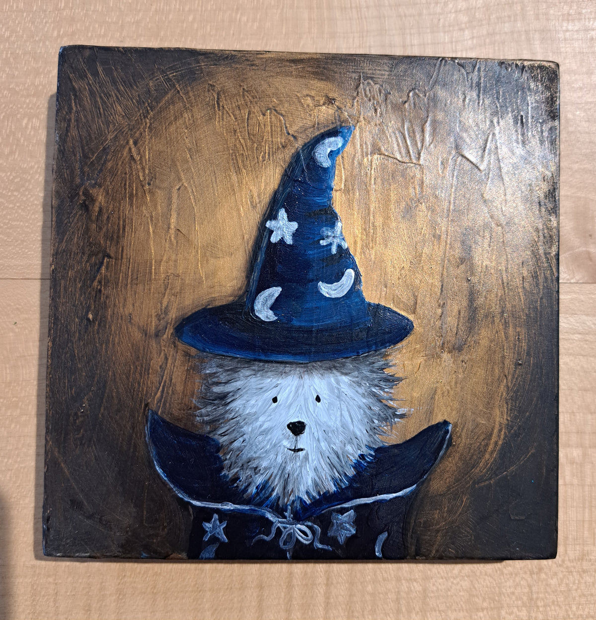 Christine Hughes - Wizard Dog, mini illustration
