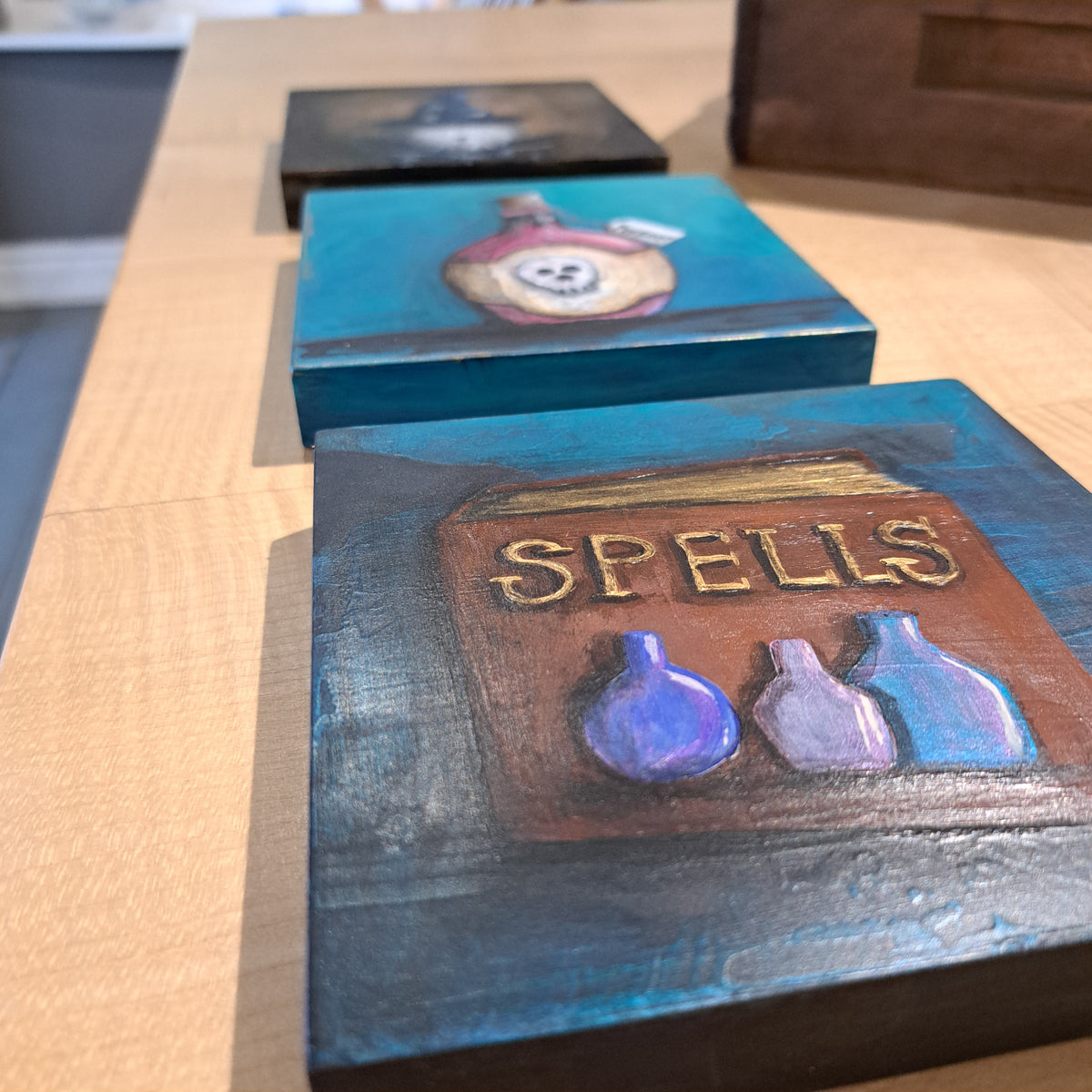 Christine Hughes - Spells, mini illustration
