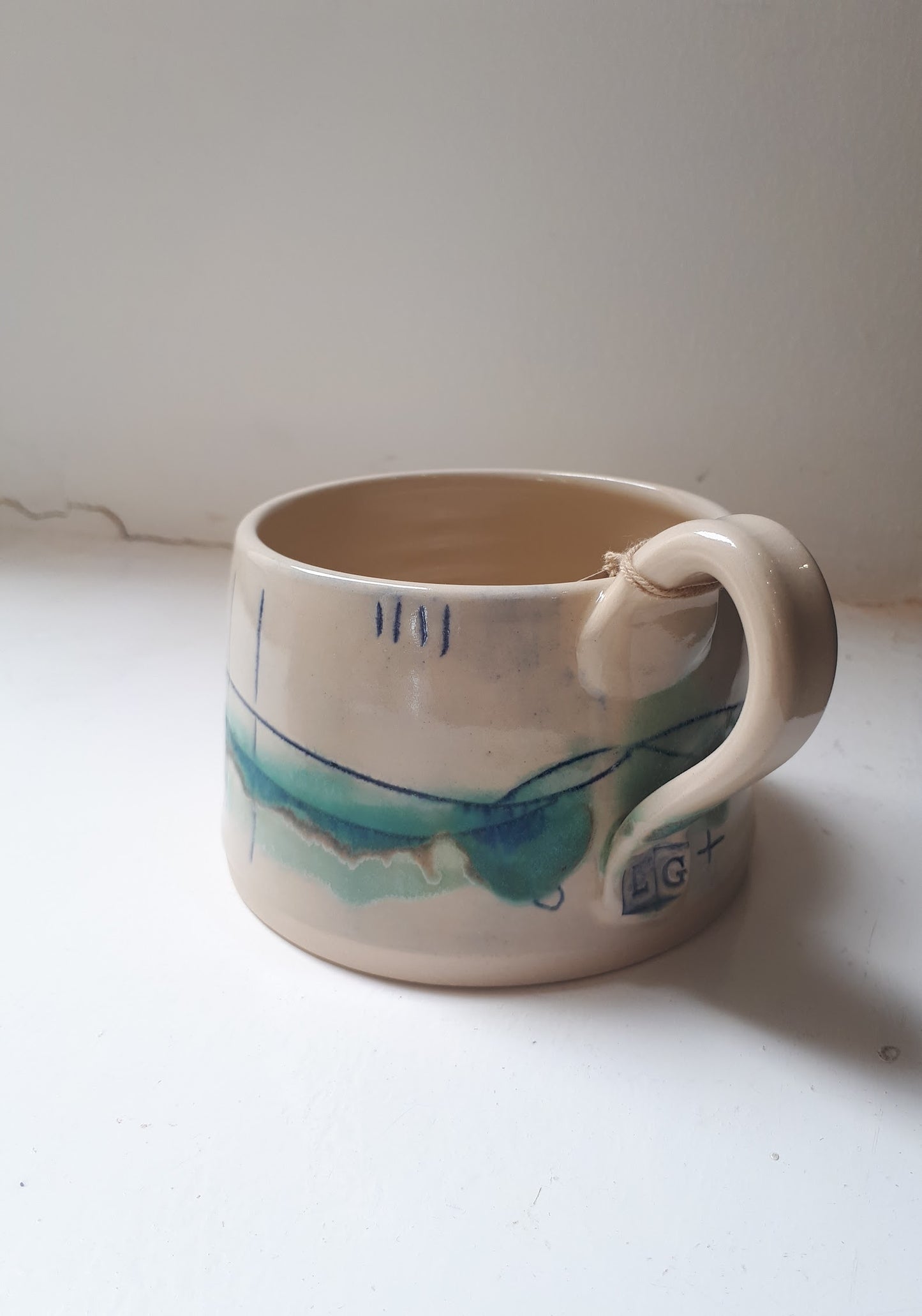 Lorna Gilbert Ceramics - Seascape cup