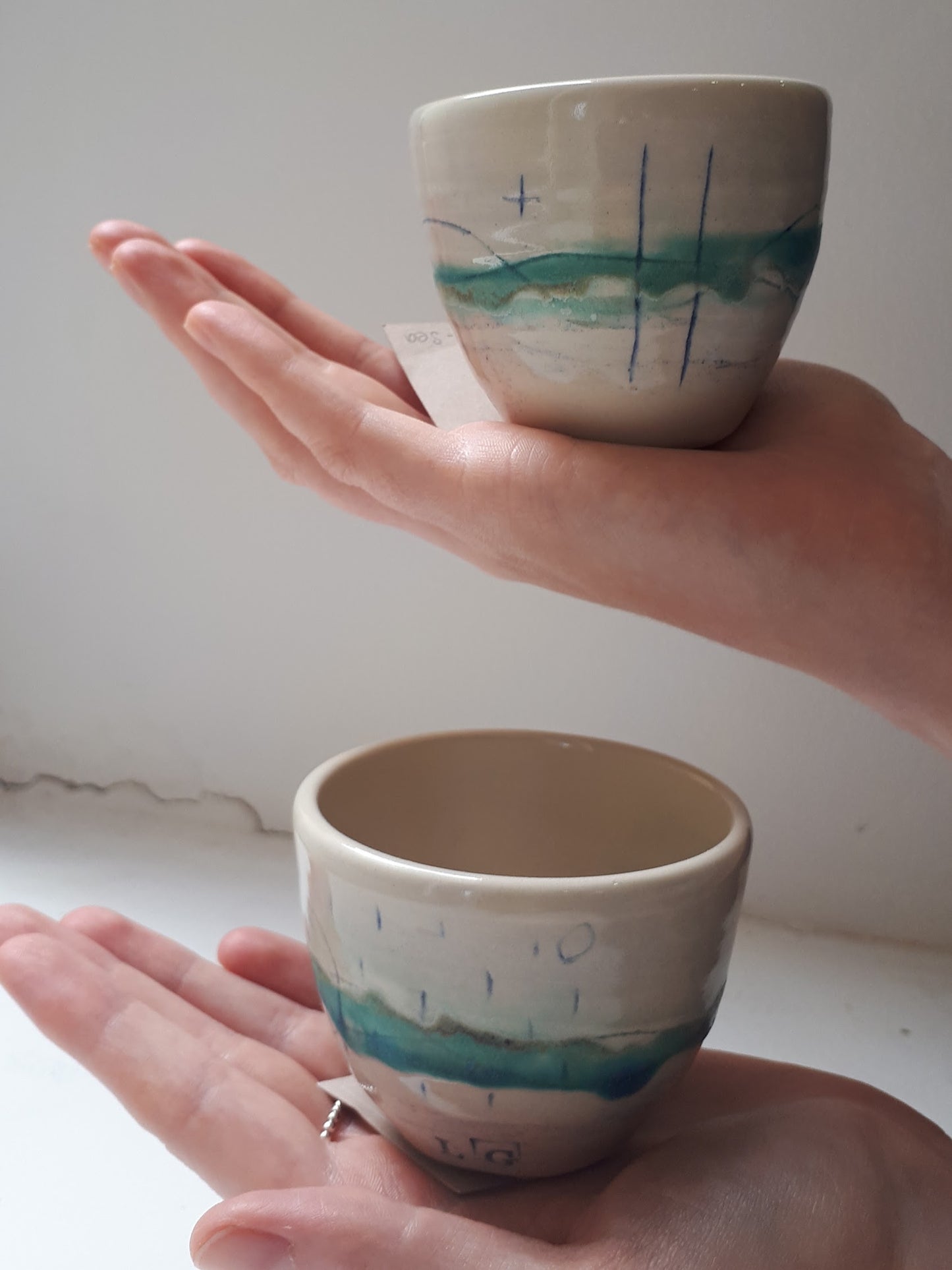Lorna Gilbert Ceramics - Seascape olive bowl