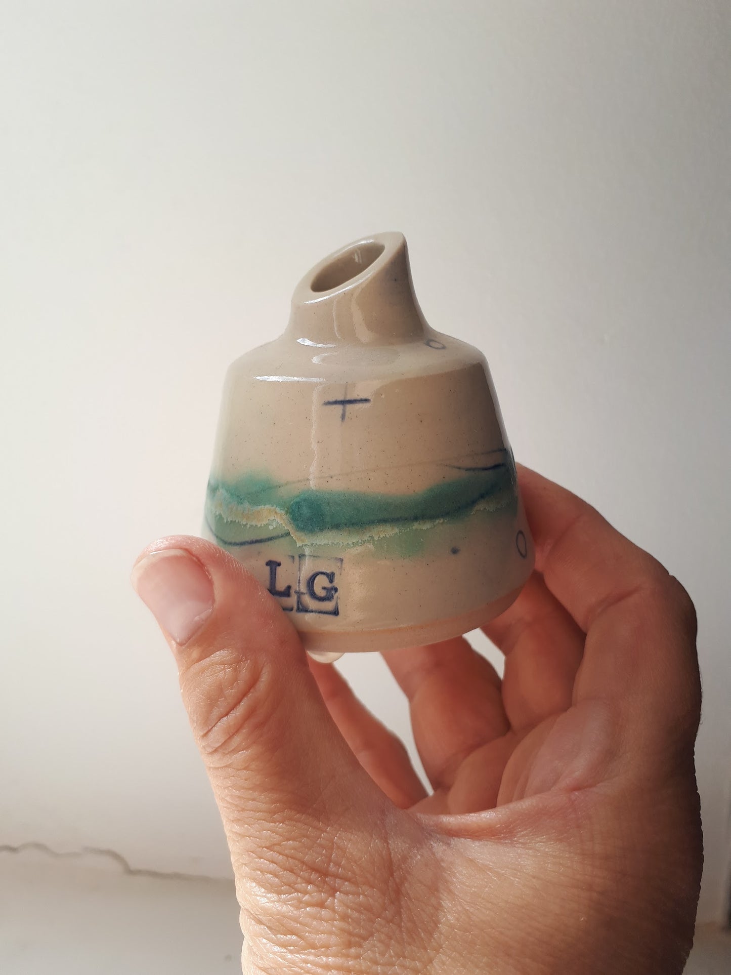 Lorna Gilbert Ceramics - Seascape bud vase