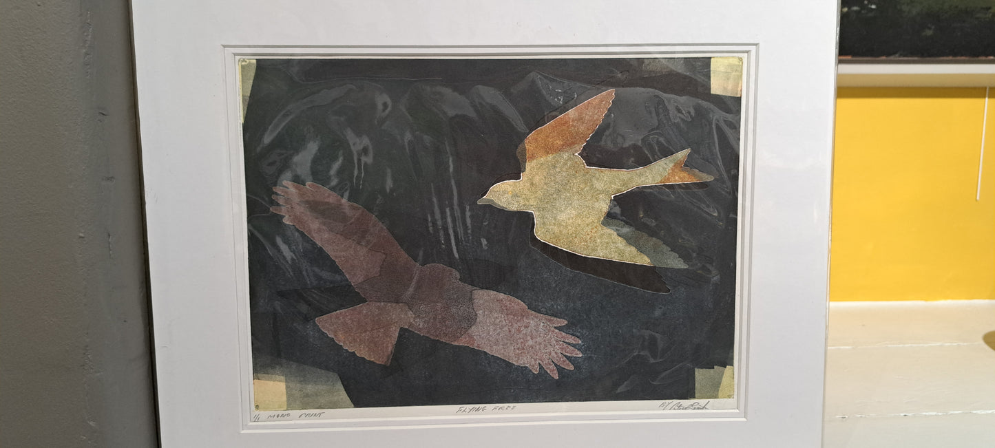 Patrick Smith - Mono Print, Flying Free