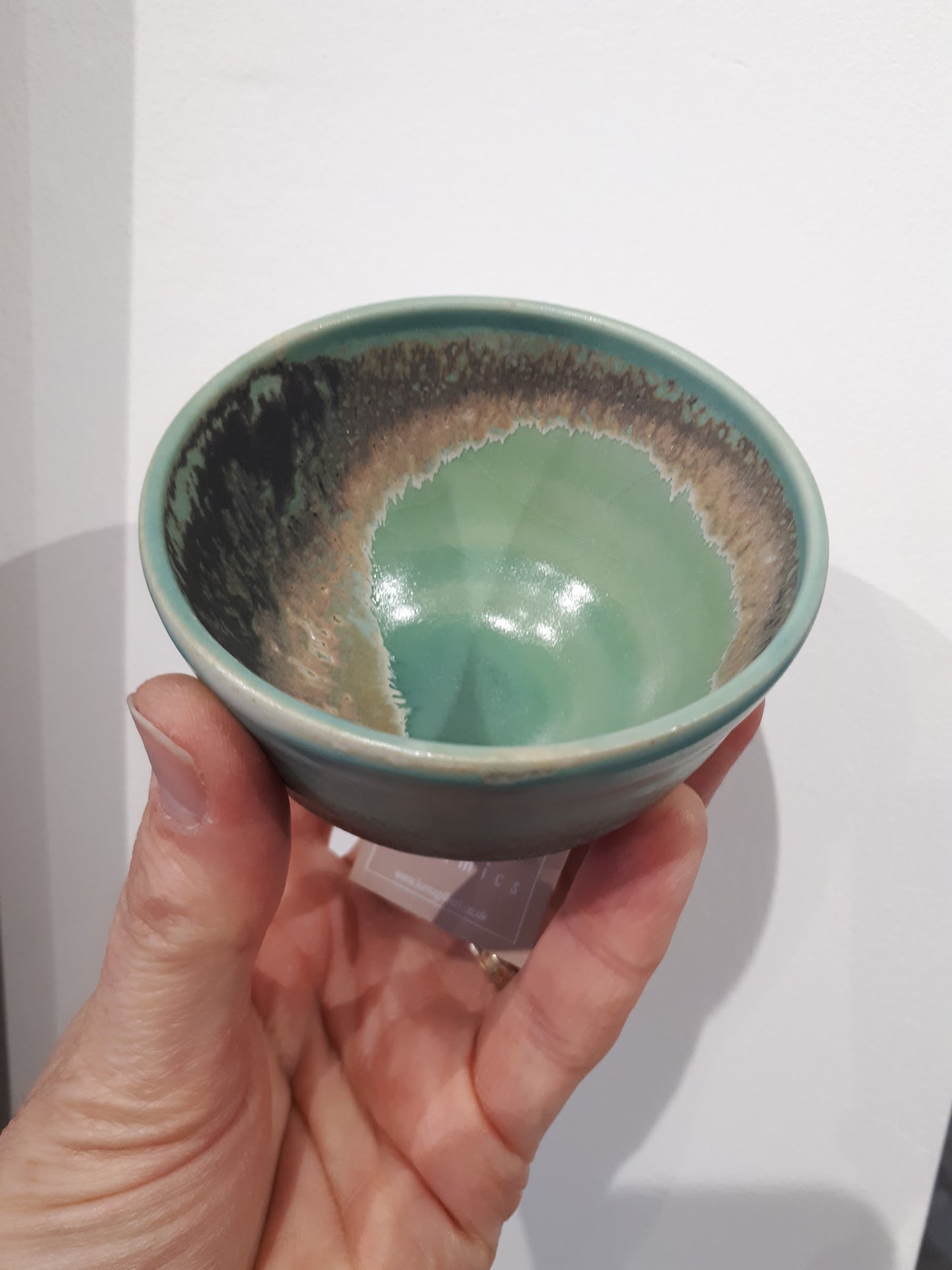 Lorna Gilbert Ceramics - Skyline olive bowl