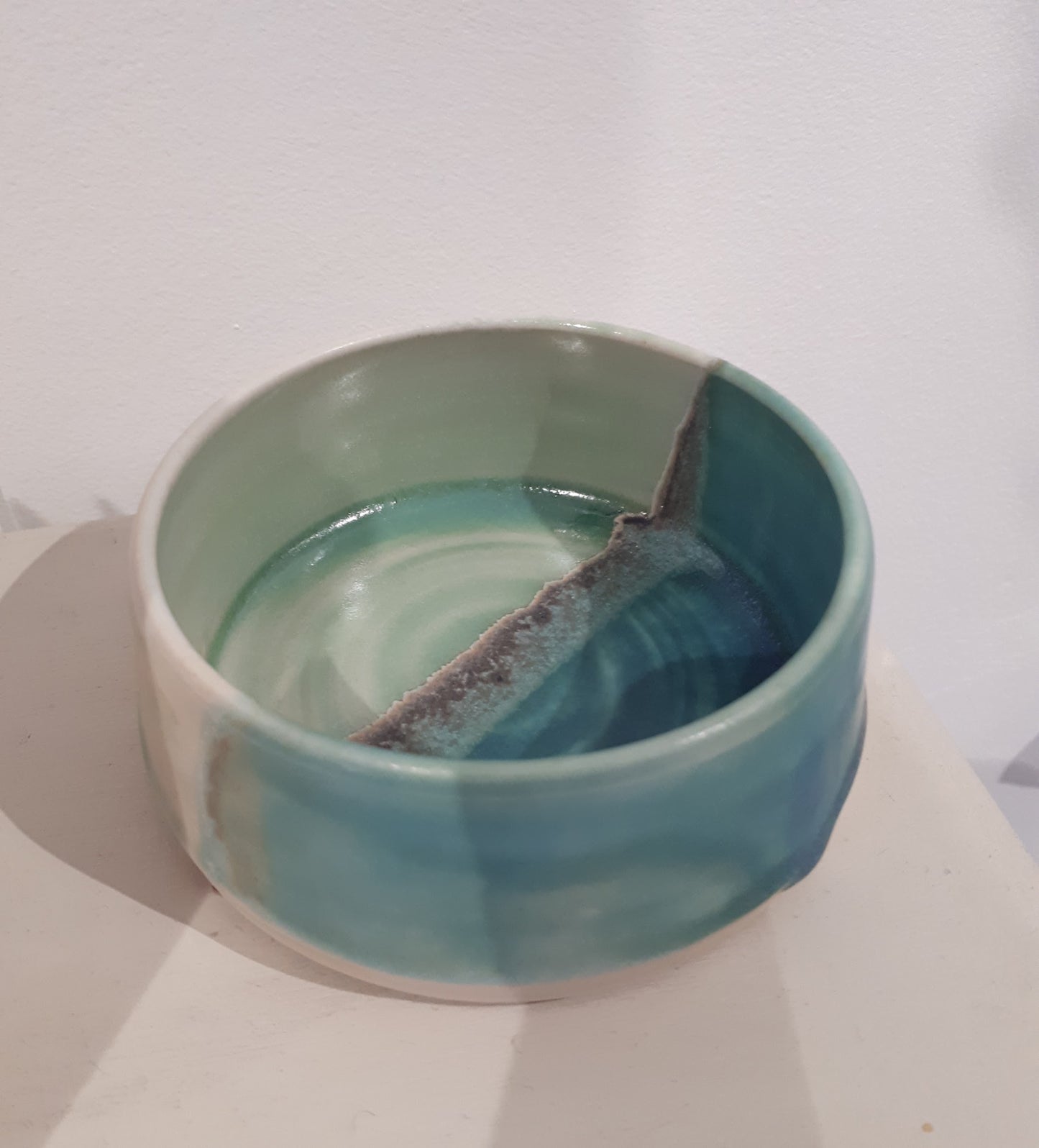 Lorna Gilbert Ceramics - Skyline shallow dip bowl