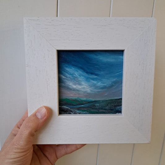 Christine Hughes - Imagined Landscape Mini Oil Painting