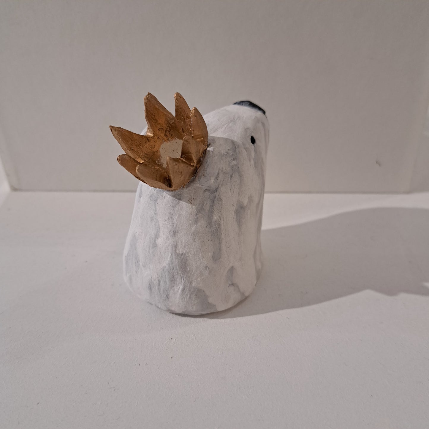 Christine Hughes - Sculptures - Polar Bear with Crown