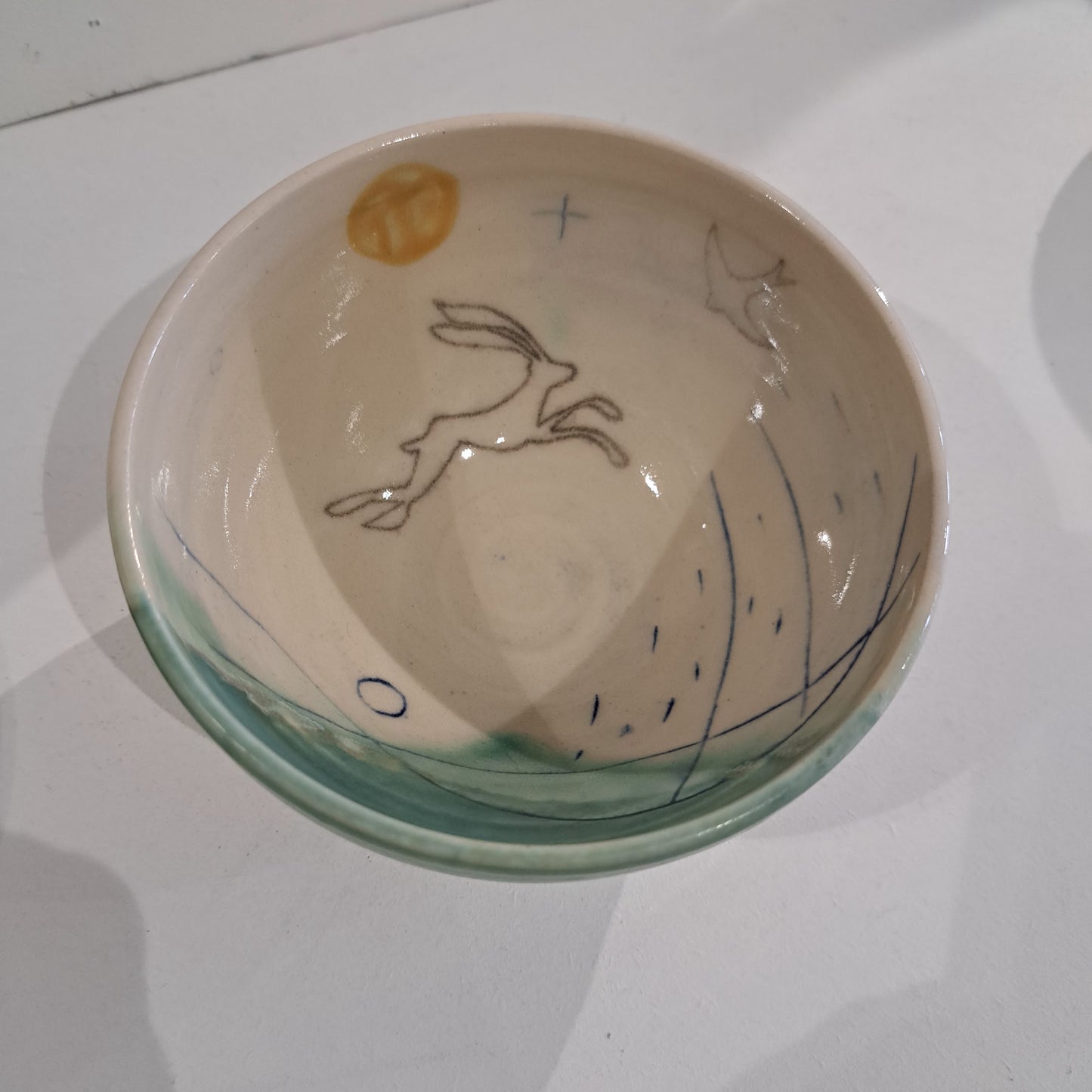 Lorna Gilbert Ceramics - Leaping Hare Tapas bowl