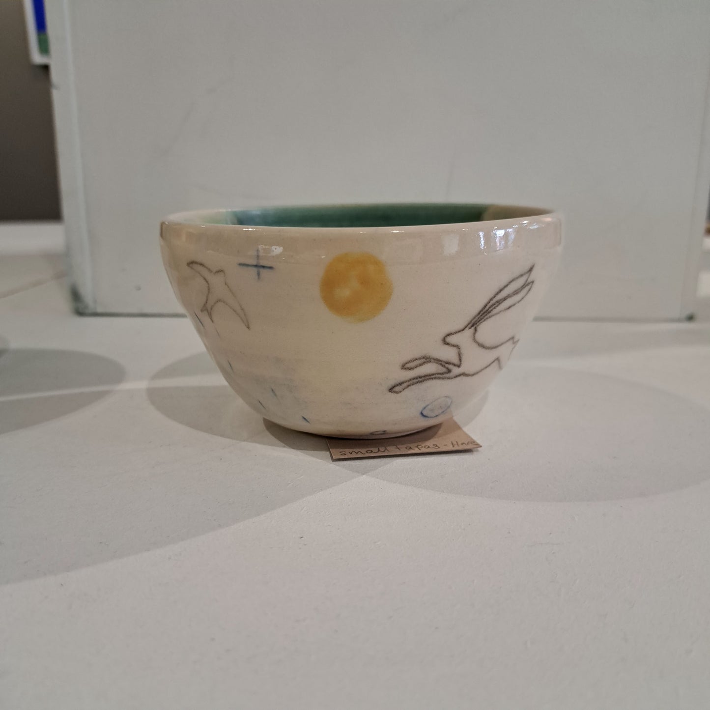 Lorna Gilbert Ceramics - Leaping Hare Tapas bowl