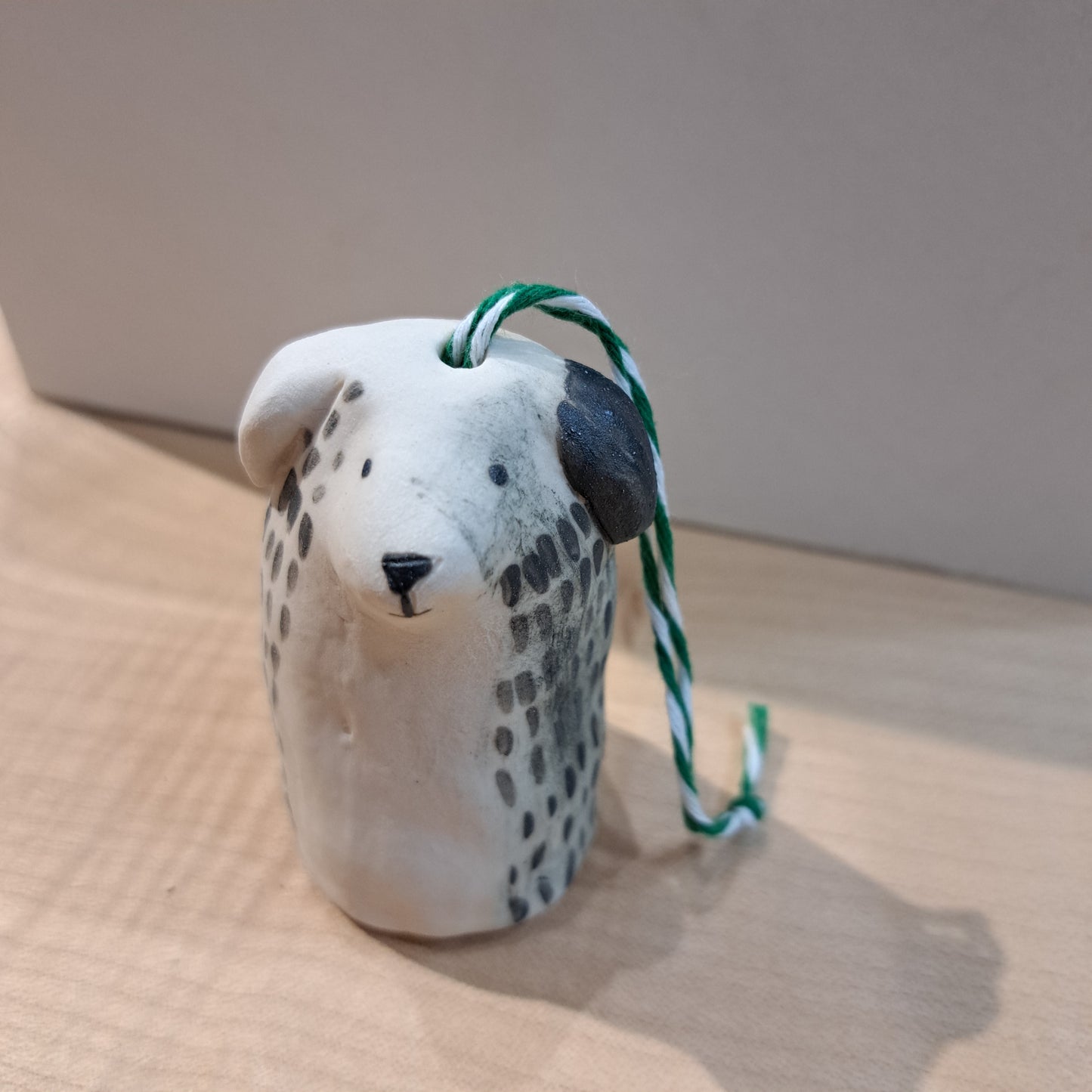 Christine Hughes - Ceramic Dog Christmas Decoration