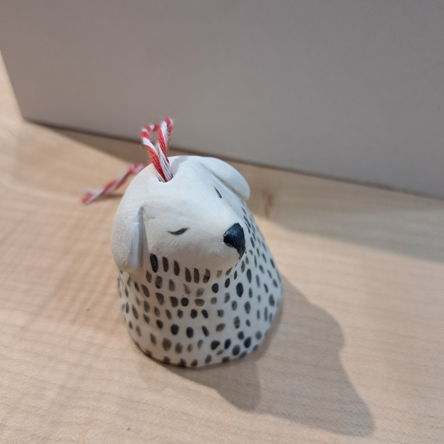 Christine Hughes - Ceramic Dog Christmas Decoration