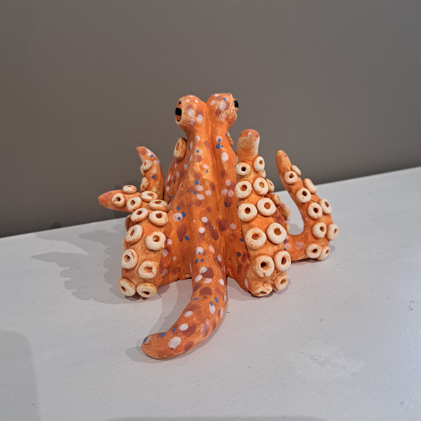 Kate Ellis - Orange Mini Octopus