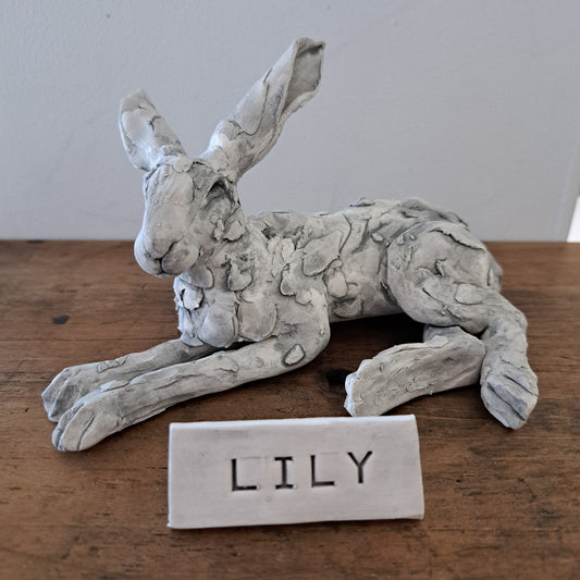 Sharon Westmoreland - Lily lying hare