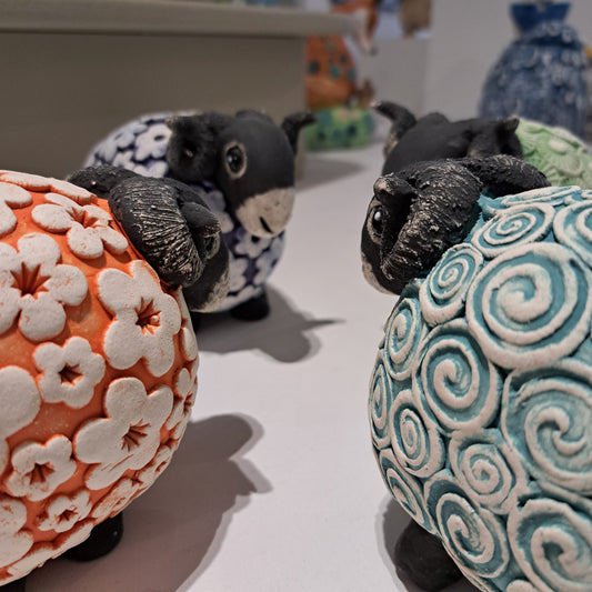 Kate Ellis - Sheep Sculptures