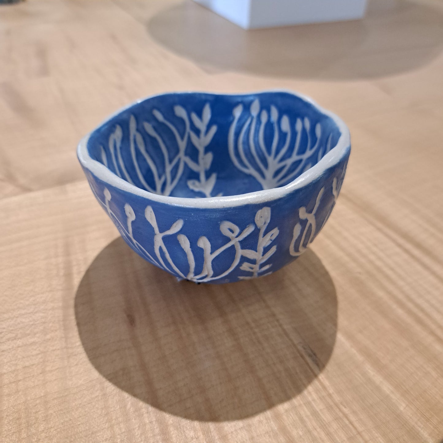 Natalie Elderton - Blue Agapanthus Small Bowls