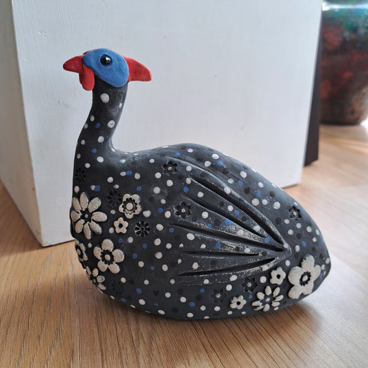 Kate Ellis - Guinea Fowl Sculpture