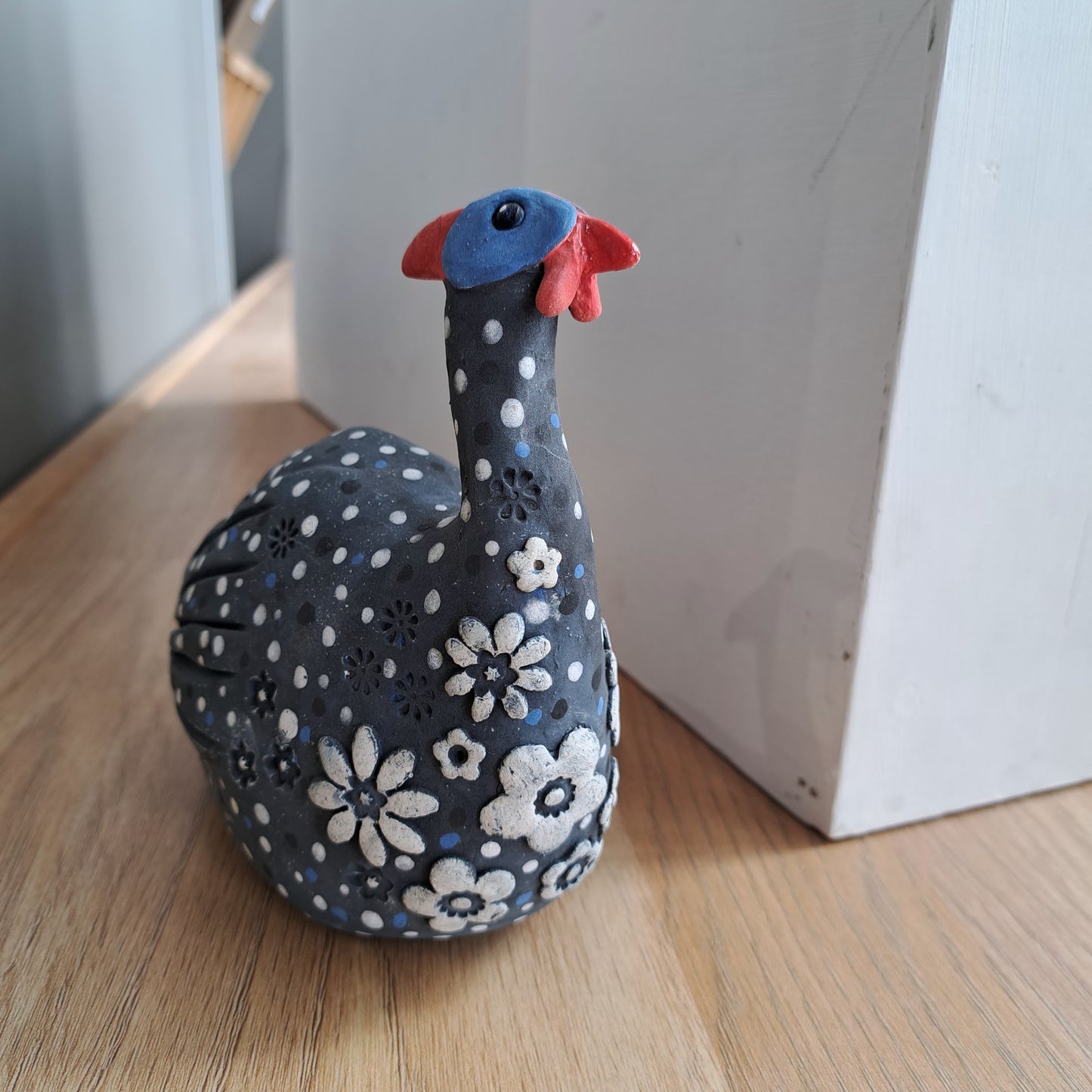 Kate Ellis - Guinea Fowl Sculpture