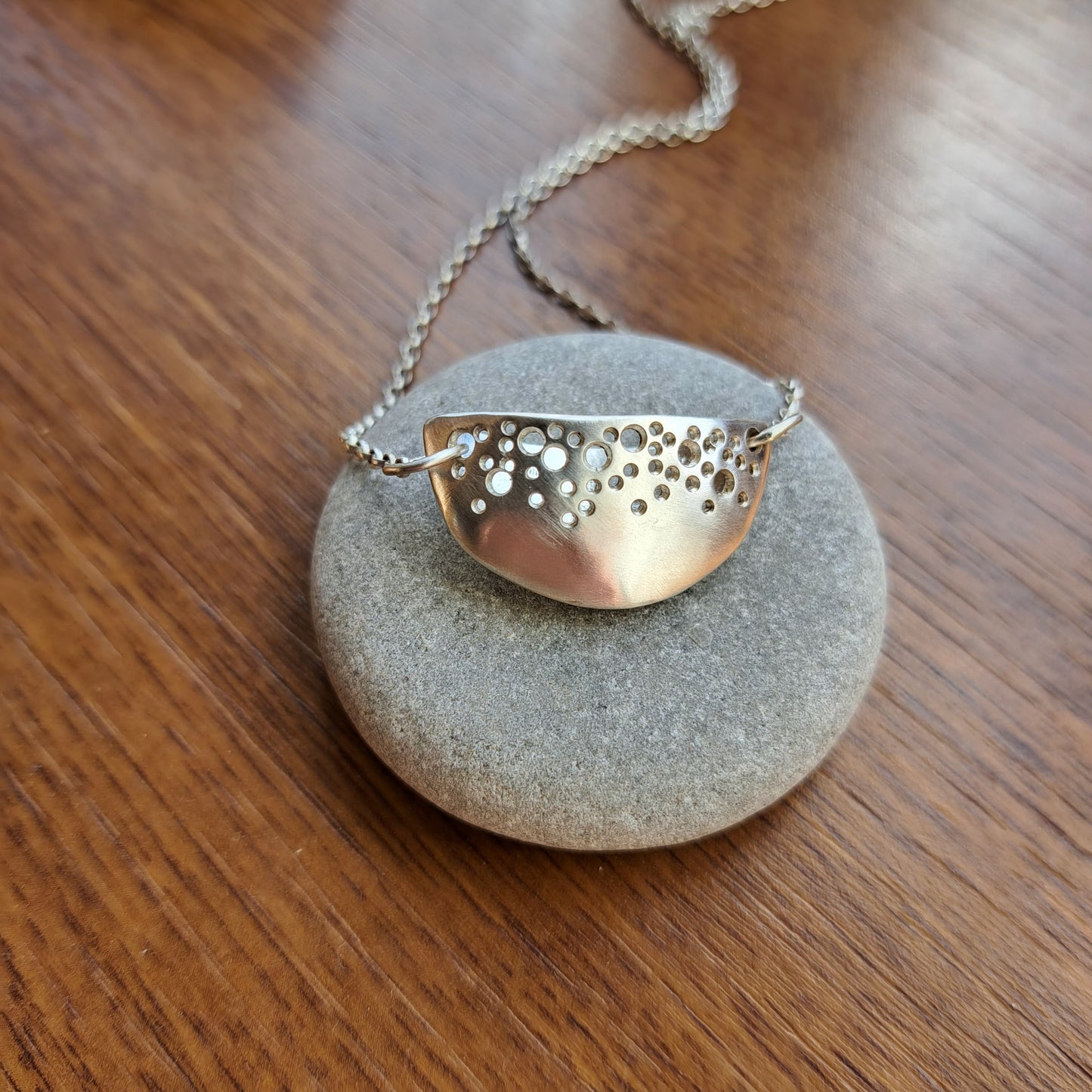 Carole Ramsden Silver - Vessel Necklace - Silver Challenge May