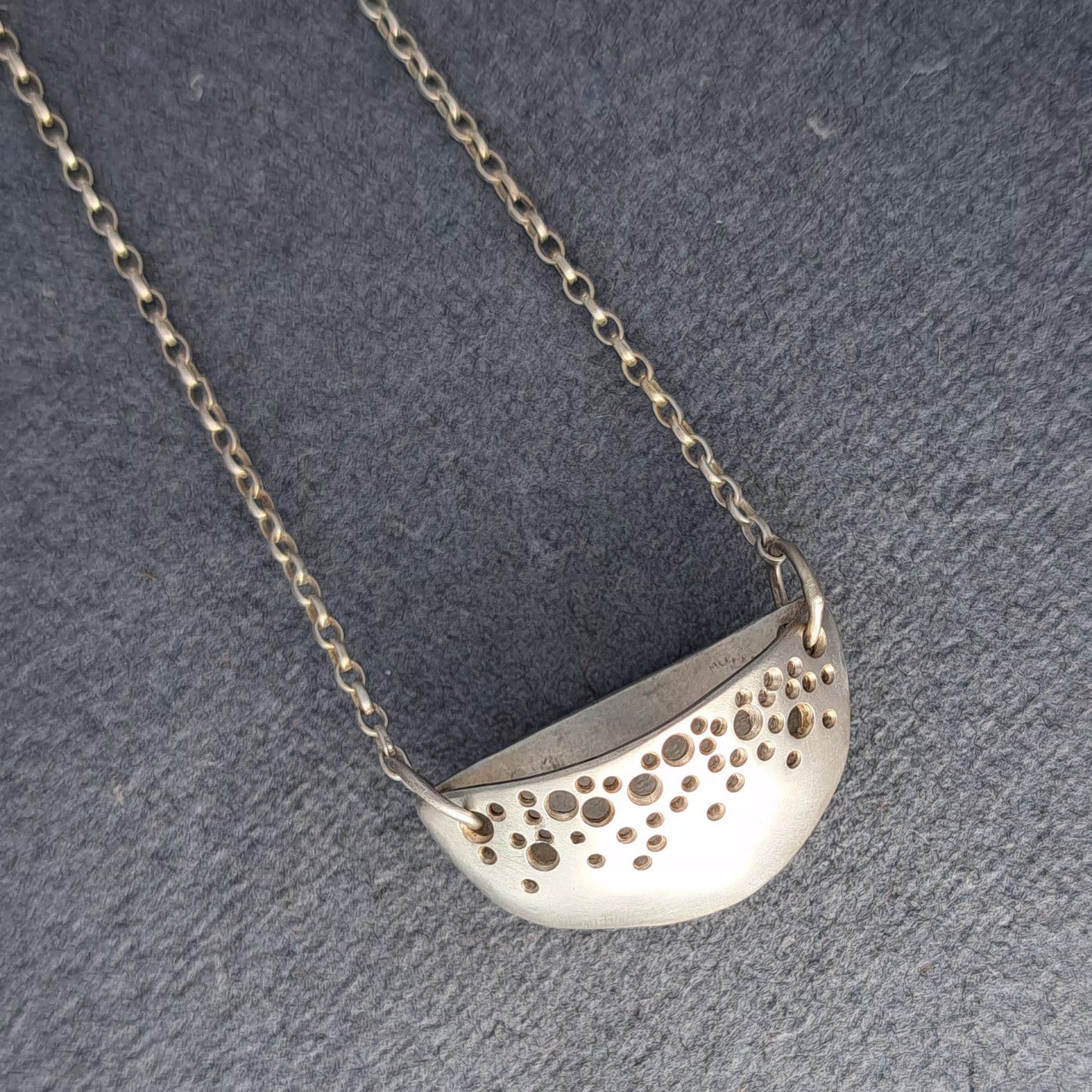 Carole Ramsden Silver - Vessel Necklace - Silver Challenge May