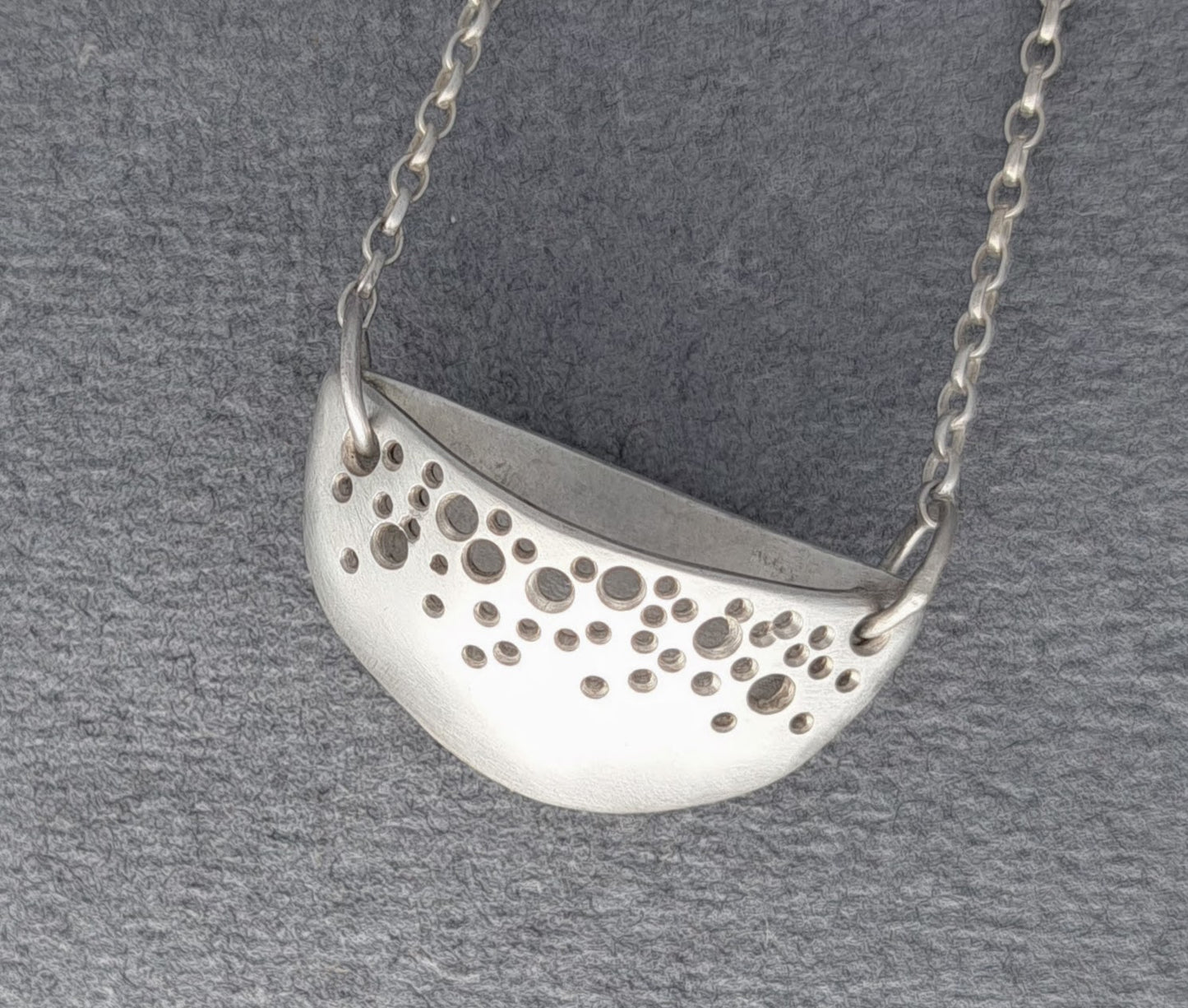 Carole Ramsden Silver - Vessel Necklace - Silver Challenge May