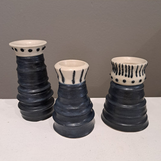 Ciara McClarence - Candlesticks set of three 2