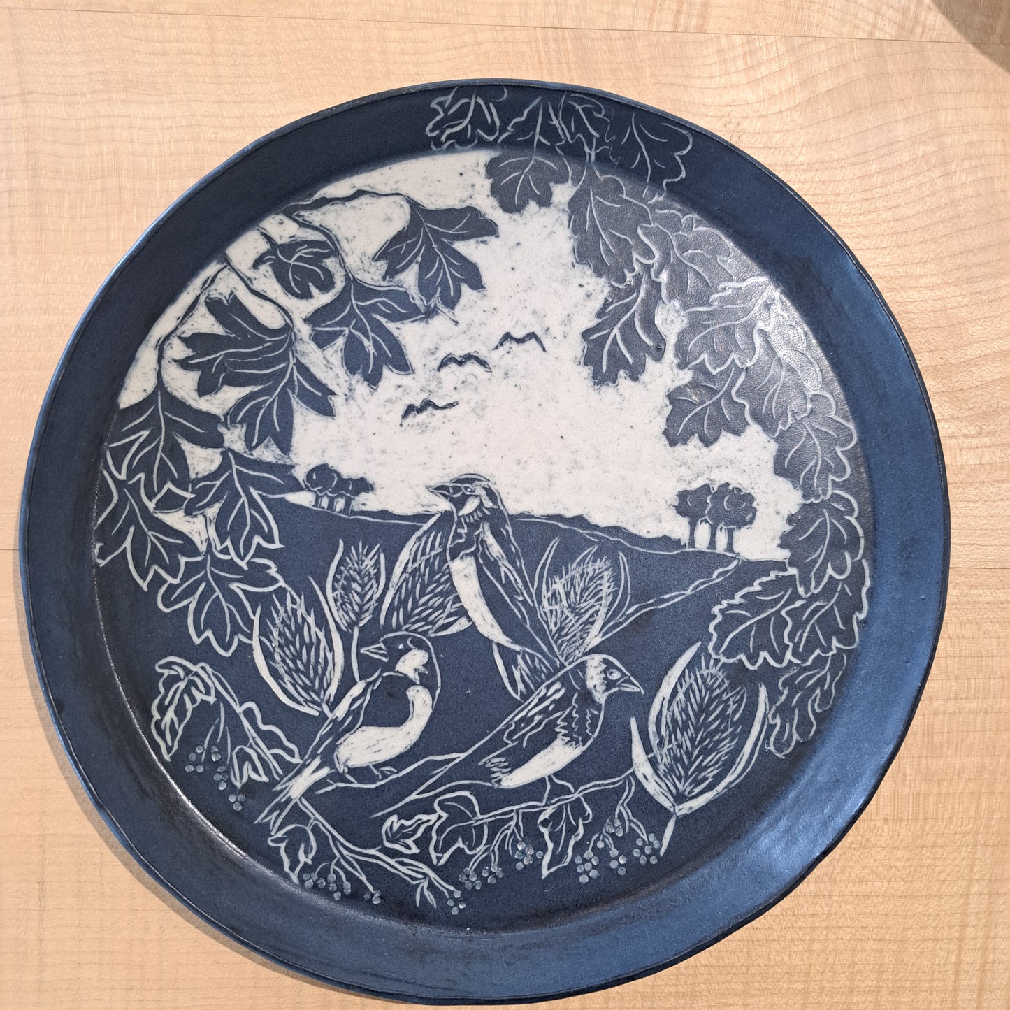Ciara McClarence - Goldfinch plate 14