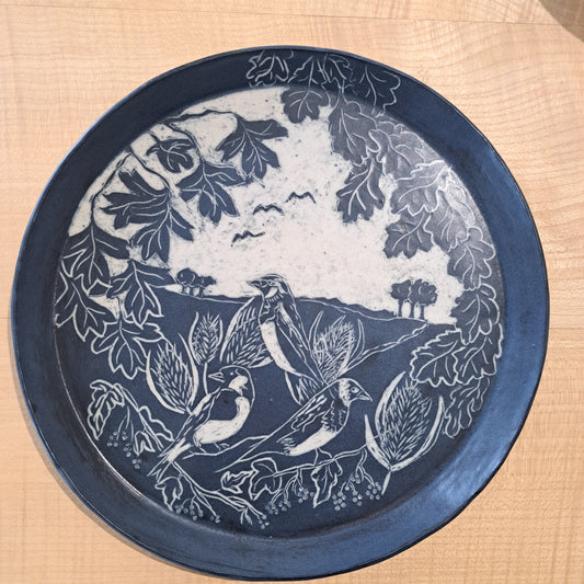 Ciara McClarence - Goldfinch plate 14