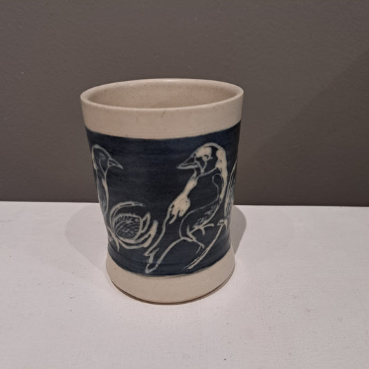 Ciara McClarence - Goldfinch tumbler/vase 18
