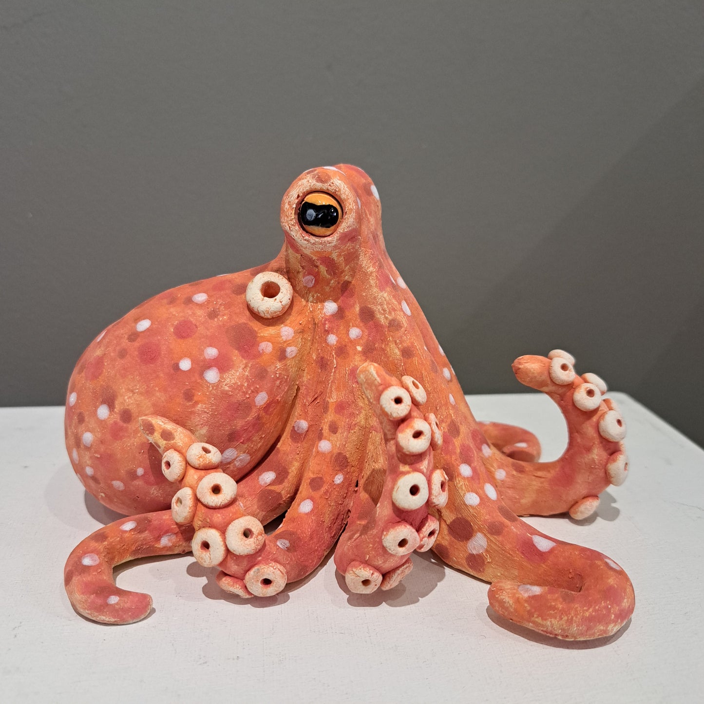 Kate Ellis - Mini Orange Octopus