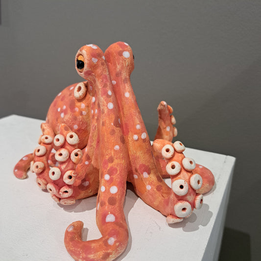 Kate Ellis - Mini Orange Octopus