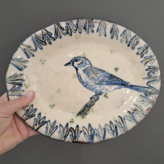 Adrift Pottery - Sparrow platter 20