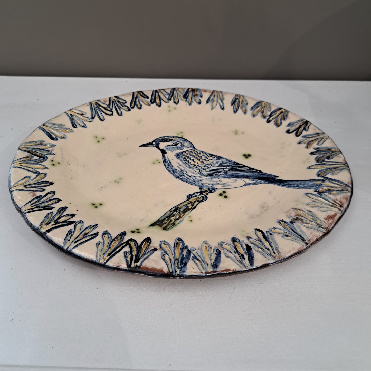 Adrift Pottery - Sparrow platter 20