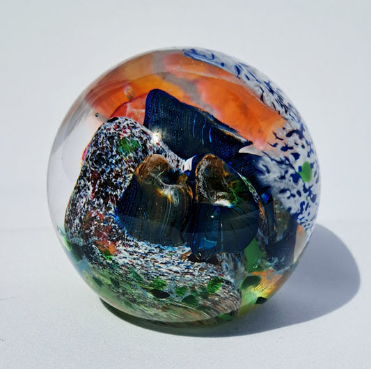 Jo Kenny - Blown Glass, Blue Rock Life 26