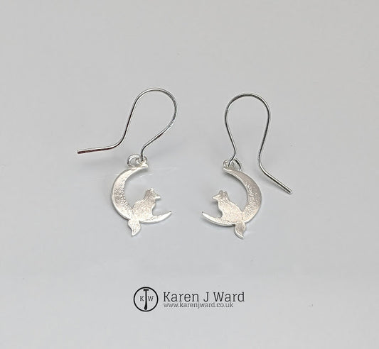 Karen J Ward - Fox Moon earrings KW62
