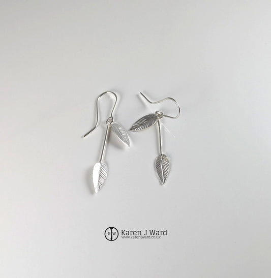 Karen J Ward - Alder duo earrings - KW108