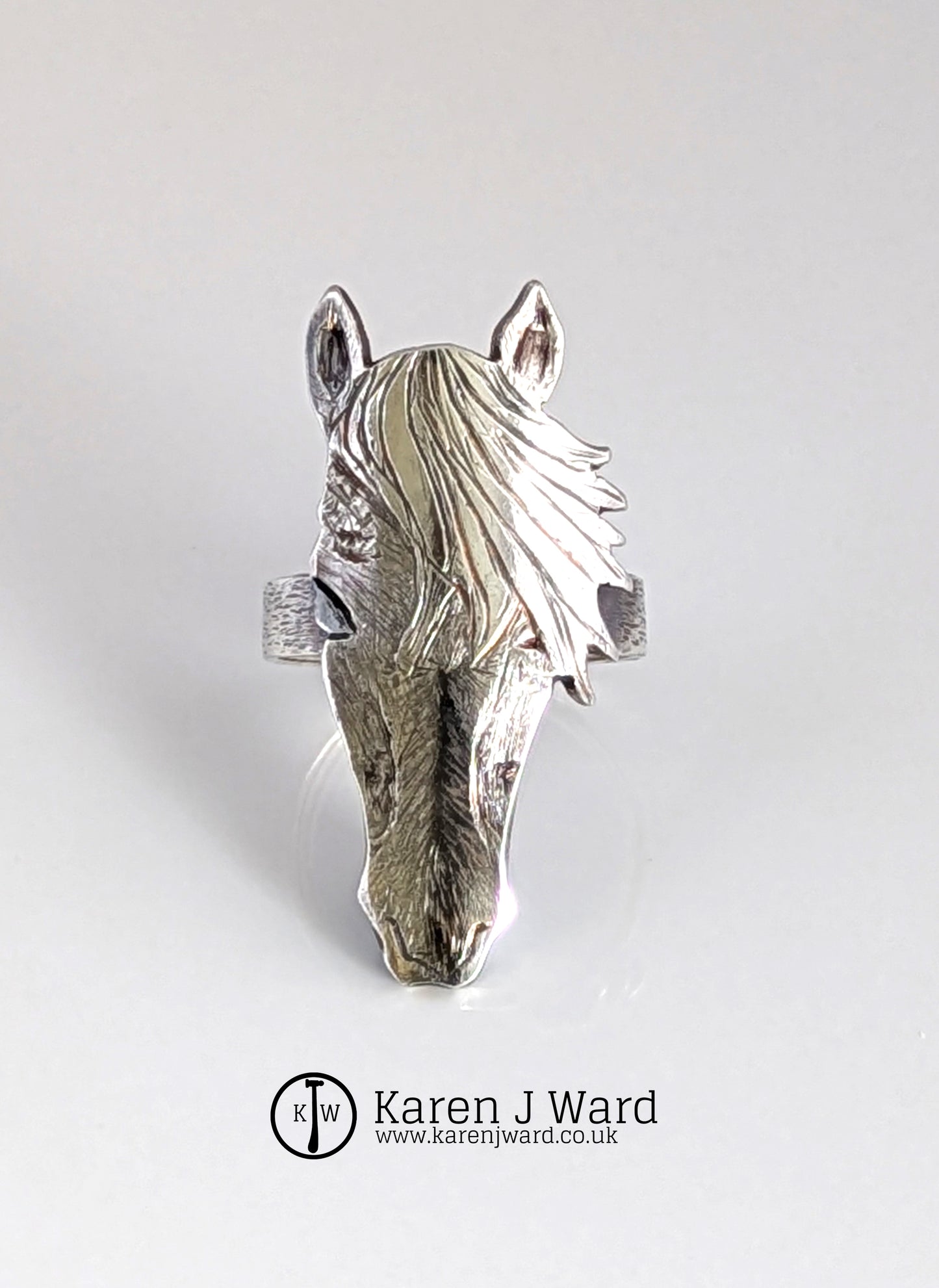 Karen J Ward - Epona - Horse ring KW7