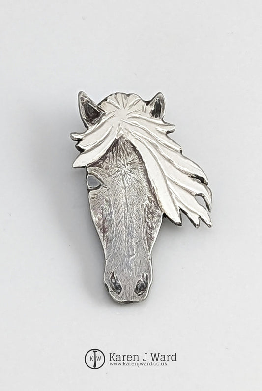 Karen J Ward - 'My Friend Flicka' brooch KW4