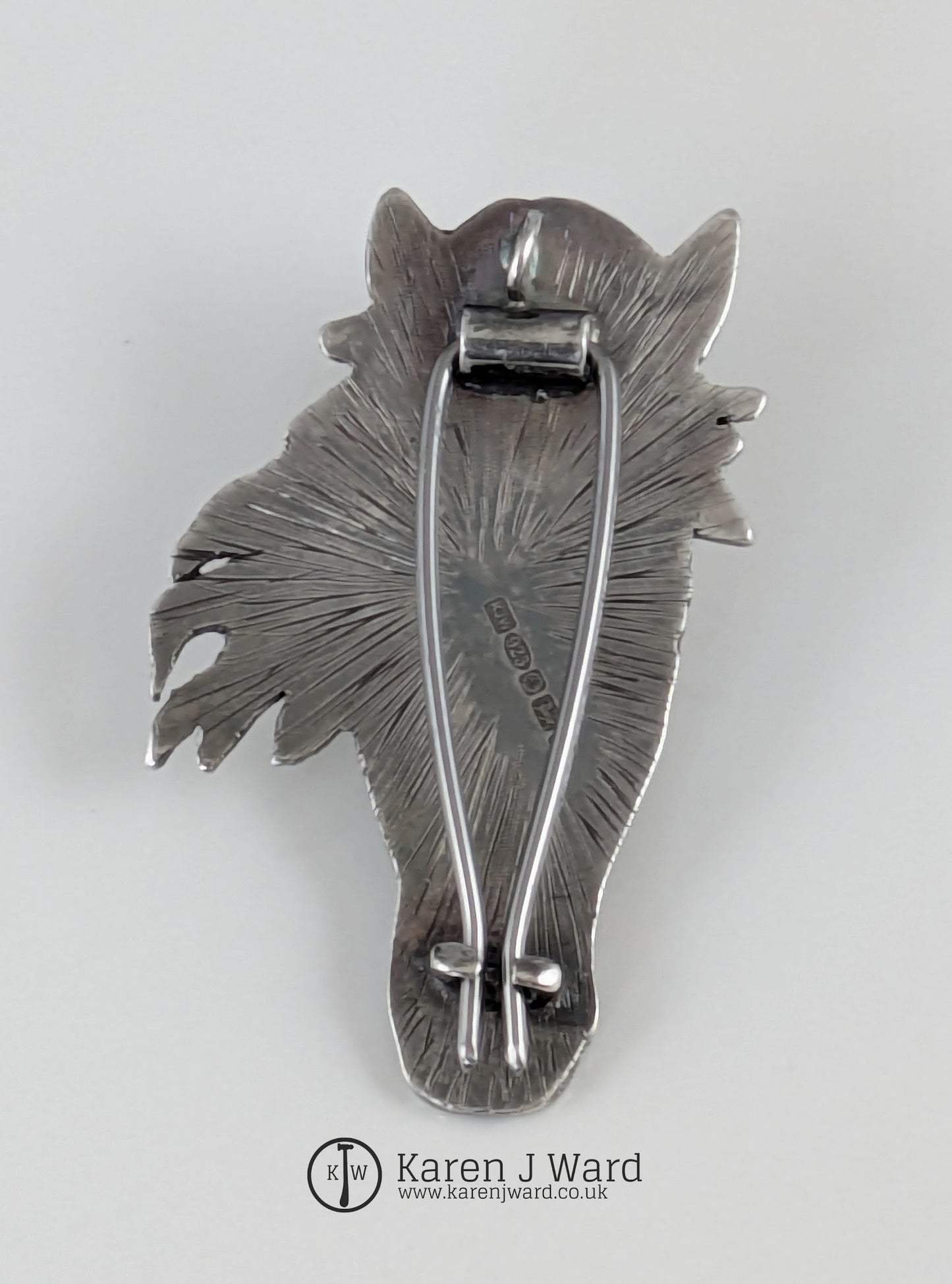 Karen J Ward - 'My Friend Flicka' brooch KW4