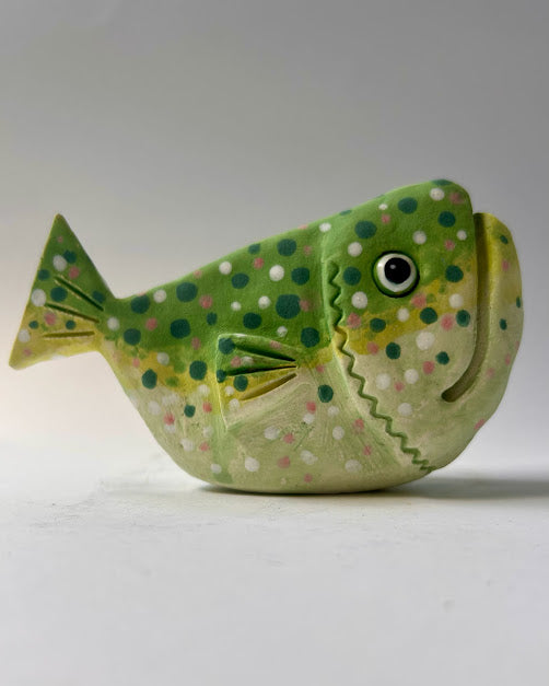 Kate Ellis - Green fish