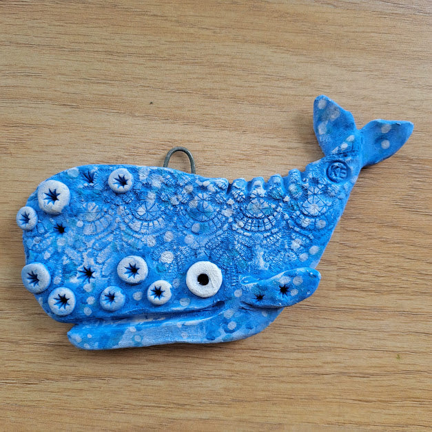 Kate Ellis - Sea Creatures wall hanging plaques