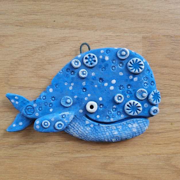 Kate Ellis - Sea Creatures wall hanging plaques