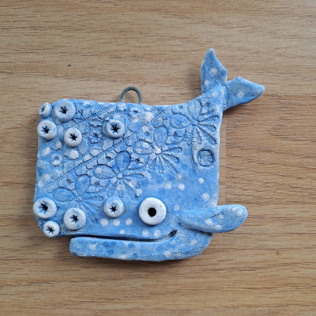 Kate Ellis - Sea Creatures wall hanging plaques