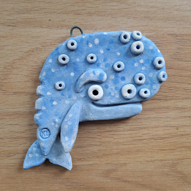 Kate Ellis - Sea Creatures wall hanging plaques
