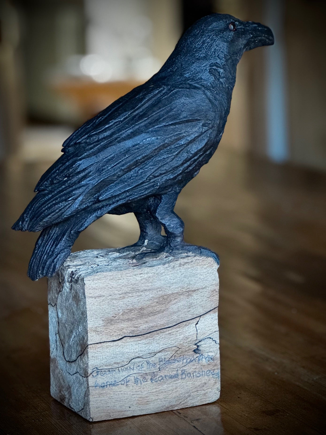 Mike Nowill - Wood Sculptures, Raven