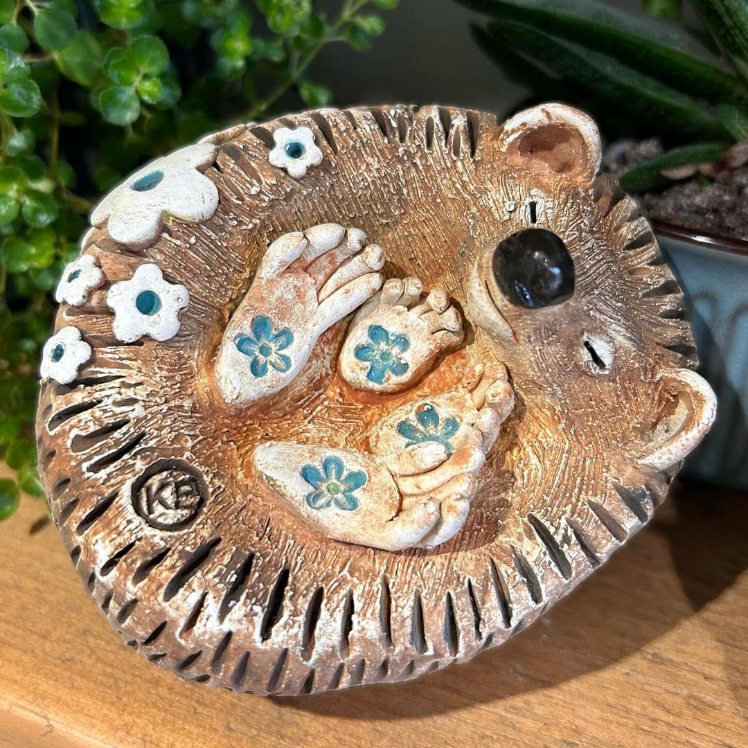 Kate Ellis - Ceramic Hedgehog
