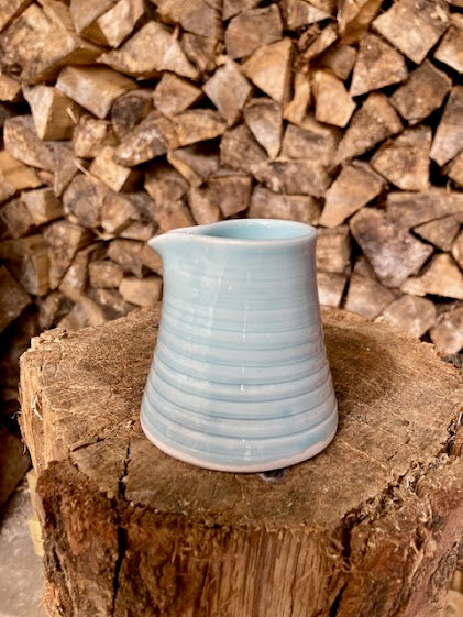 Pamela Thorby Ceramics - Blue Porcelain Pourer 17