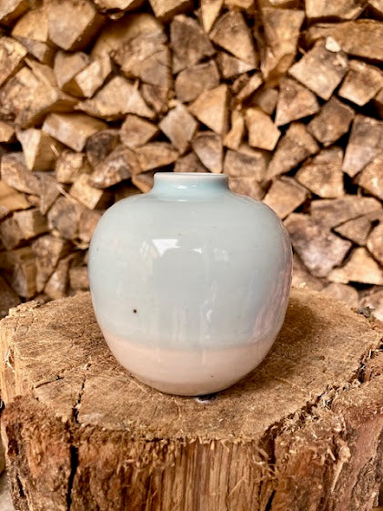Pamela Thorby Ceramics - Blue Stoneware Vase 19