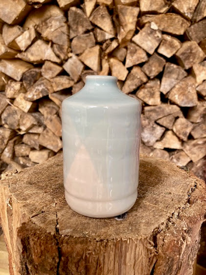 Pamela Thorby Ceramics - Blue Shaded Stoneware Vase 20